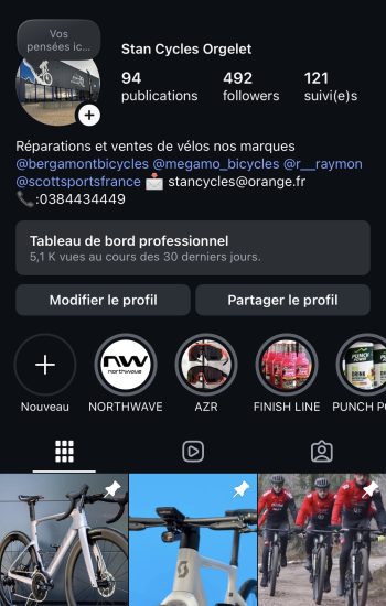 STAN CYCLES INSTAGRAM